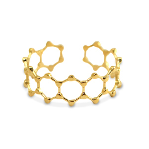 Stainless Steel - Rostfrei Stahl Ringe Gold