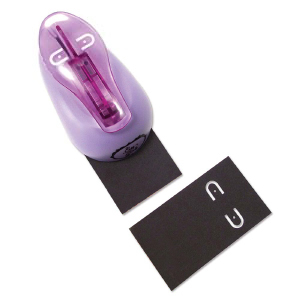 Beadsmith Stanze f&uuml;r Schmuckkarte Ohrringe Lila