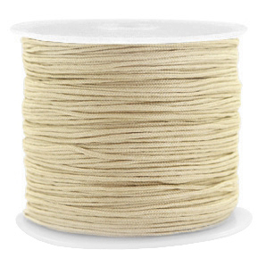 Band Macram&eacute; 0.8mm Golden beige