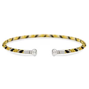 C.U.S&reg; Armreif Yellow-black-silver