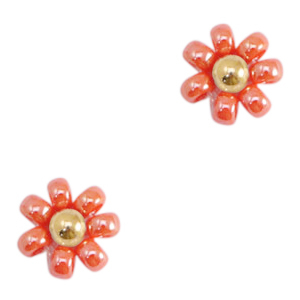 Miyuki-Blumenperle 8mm Orange-gold