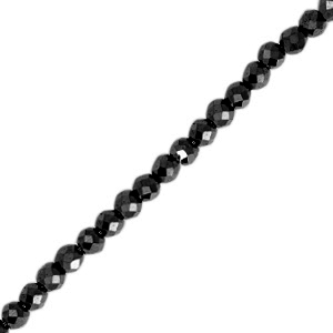 Perlen aus Hematite Facett 2mm Black