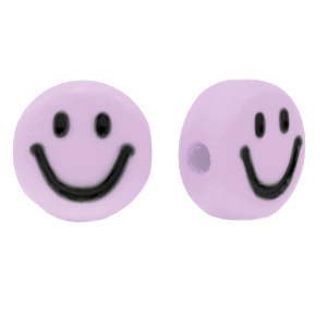 Acryl Buchstaben Smiley Lilac purple