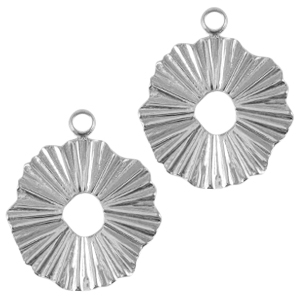 Anh&auml;nger aus Stainless Steel - Rostfreiem Stahl 17mm Silber