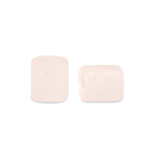Disc natursteinperlen Rosenquarz disc 2x2mm Pale pink