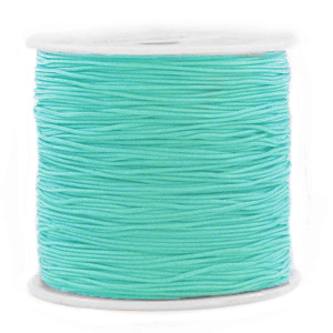 Band Macram&eacute; 0.8mm Dark turquoise blue