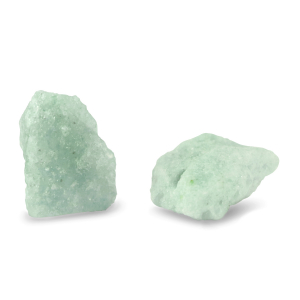 Raue Perlen aus Naturstein Meadow green