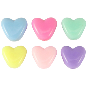 Acryl Buchstaben Heart Multicolour pastel