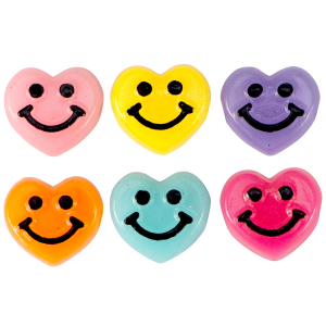 Acryl Buchstaben Smiley Heart Multicolour