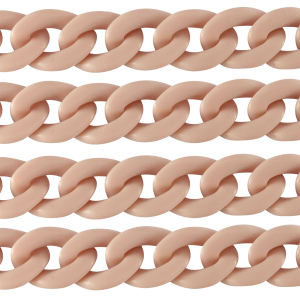 Acryl-Glieder 29mm matt Vintage pink