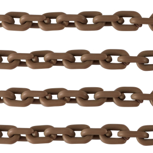 Acryl-Glieder 15mm matt Savannah brown