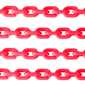 Acryl-Glieder 15mm shiny Neon pink