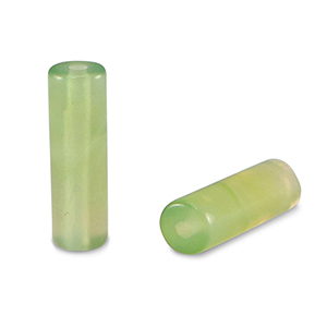 Perlen Naturstein Achat Tubes Green