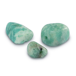 Perlen Naturstein Amazonit Turquoise green