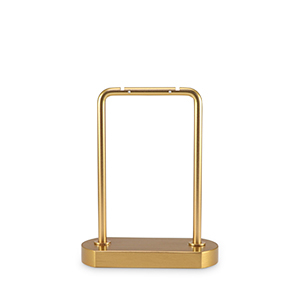 Schmuck Display f&uuml;r Ohrringe und Ketten Gold