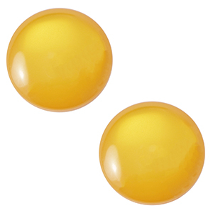 20 mm classic Polaris Elements Cabochon Lucido Ochre yellow