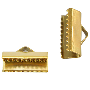 Zubeh&ouml;r aus Stainless Steel - Rostfreiem Stahl Lintklemme 13mm Gold