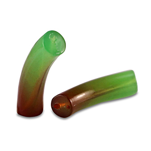 Perlen aus Acryl Tube Green