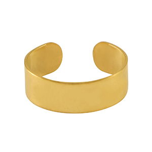 Zubeh&ouml;r aus Stainless Steel - Rostfreiem Stahl Ringe Gold