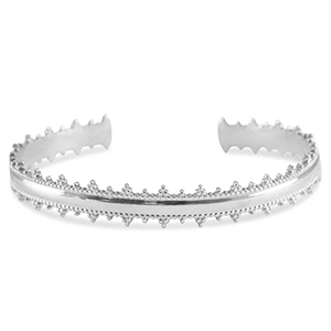 Stainless Steel - Rostfrei Stahl Armb&auml;nder Bangle Silver