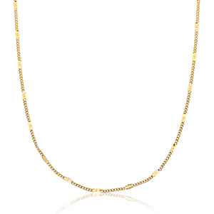 Stainless Steel - Rostfrei Stahl Kette Gold