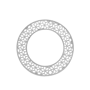 Anh&auml;nger aus Stainless Steel - Rostfreiem Stahl Bohemian 31mm Silver