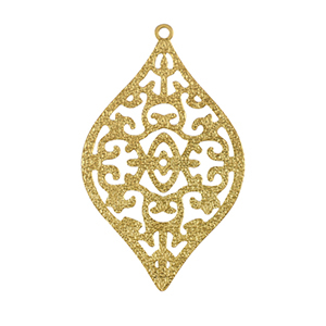 Anh&auml;nger aus Stainless Steel - Rostfreiem Stahl Bohemian Gold