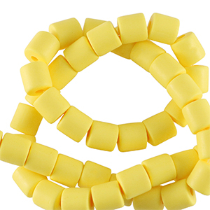Perlen Polymer 6mm Yellow