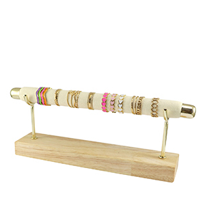 Schmuckdisplays bef&uuml;llt Ringe aus Stainless Steel Mix Gold-multicolour