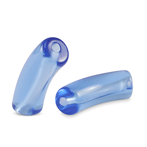 Acrylperlen Tubes Carolina blue