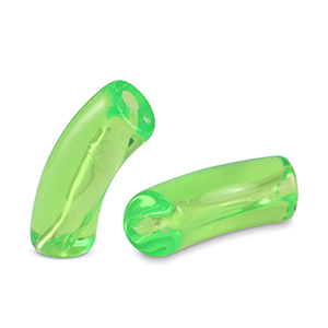 Acrylperlen Tubes Peridot green