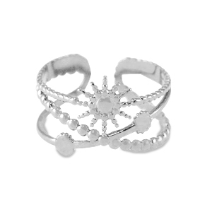 Stainless Steel - Rostfrei Stahl Ringe Silber