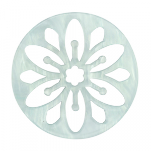 Anh&auml;nger aus Resin Mandala Sky blue