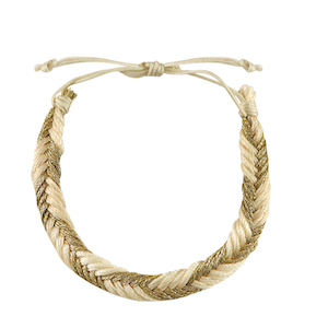 Armband Beige-gold