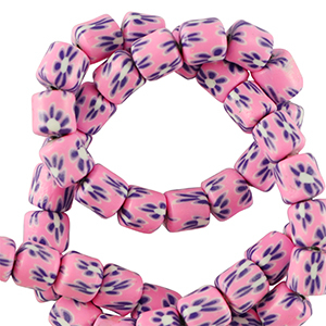 Perlen Polymer 6mm Taffy pink