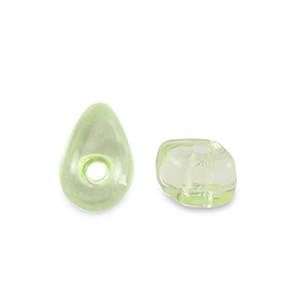 Perlen Acryl Chips Transparent light green