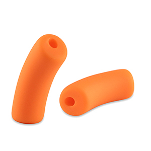 Acrylperlen tubes matt Neon orange