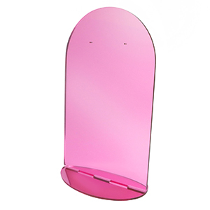 Plexx Schmuck Display Ohrringe Magenta pink