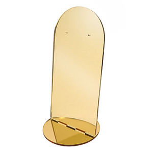 Plexx Schmuck Display Ohrringe Gold