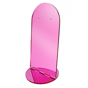 Plexx Schmuck Display Ohrringe Magenta pink