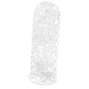 Plexx Schmuck Display f&uuml;r Armb&auml;nder White pearl shine