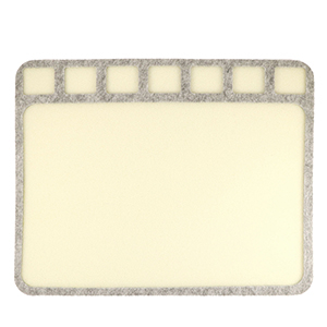 Beadsmith Perlen Matte 36x28cm Beige-grey