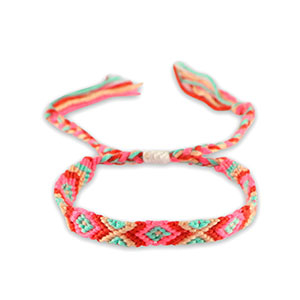 Armband Neon pink-red