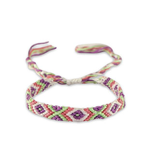 Armband Victorian purple-white