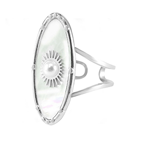 Stainless Steel - Rostfrei Stahl Ringe Silber