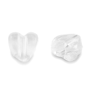 Perlen Acryl Heart Transparent