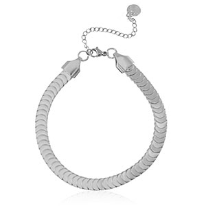 Stainless Steel - Rostfrei Stahl Armb&auml;nder Silber