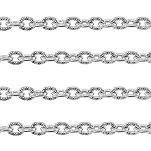 Zubeh&ouml;r aus Stainless Steel - Rostfreiem Stahl Gliederkette Ankerkette Silver