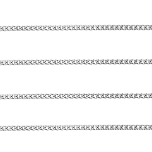 Zubeh&ouml;r aus Stainless Steel - Rostfreiem Stahl Gliederkette Silver