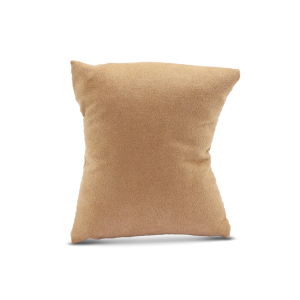 Schmuck Display Kissen Sammt Camel brown